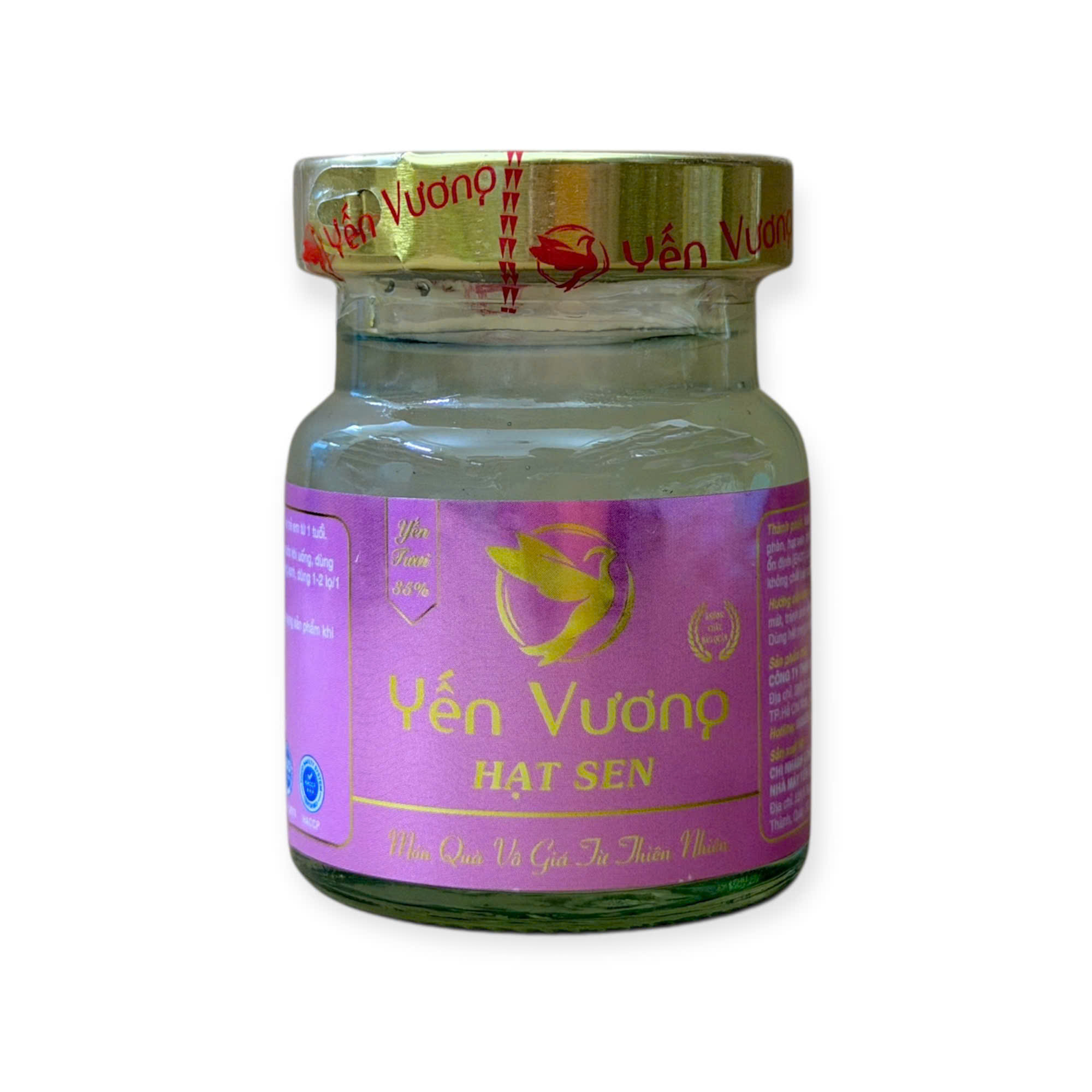 Hũ yến Vương 70ml Hạt Sen